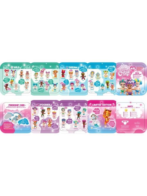 Lot de 5 mini-figurines bébé aléatoires dont 3 mystères - bandai bibi chibis - Kiabi Lot de 5 mini-figurines bébé aléatoires dont 3 mystères - bandai bibi chibis - Kiabi