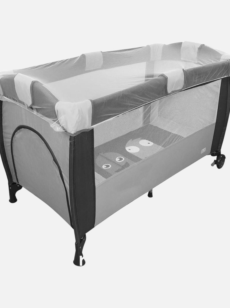 Lot de 5 moustiquaires universelles pour lit bébé - Monsieur Bébé Blanc - Kiabi