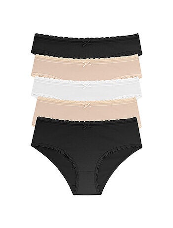 Lot de 5 naomi hipster classique Dorina