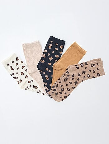 Lot de 5 paires de chaussettes - Noël
