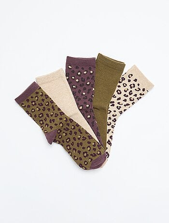 Lot de 5 paires de chaussettes