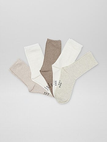 Lot de 5 paires de chaussettes