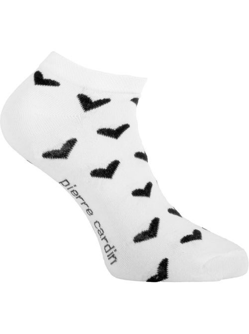 Lot de 5 paires de chaussettes courtes femme à motif pc 0375 pack b pierre cardin - Kiabi Lot de 5 paires de chaussettes courtes femme à motif pc 0375 pack b pierre cardin - Kiabi