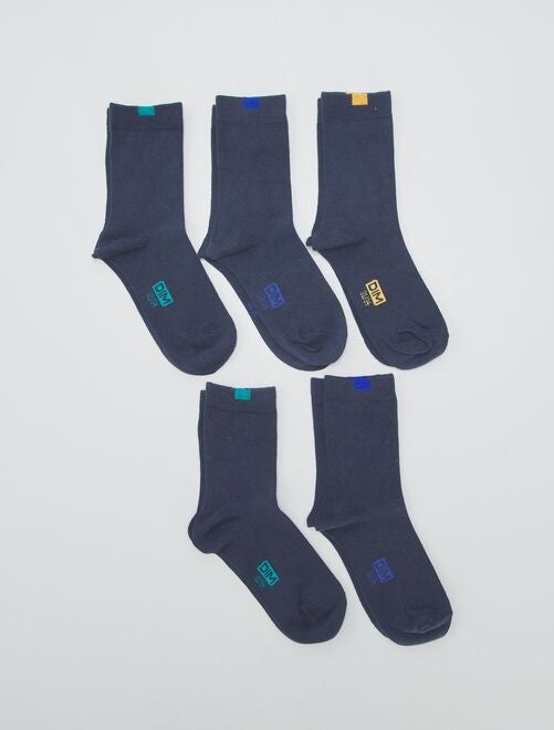 Lot de 3 paires de chaussettes de sport 'DIM' - Blanc - Kiabi - 9.00€