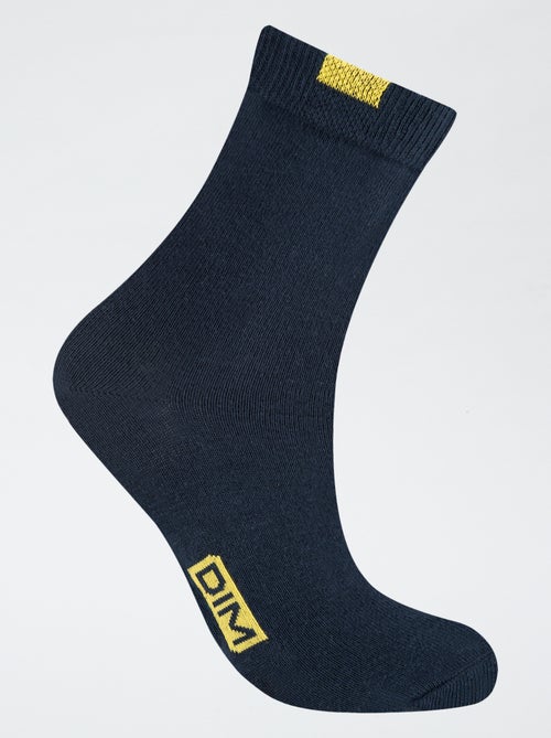 Lot de 5 paires de chaussettes 'Dim' - Kiabi Lot de 5 paires de chaussettes 'Dim' - Kiabi