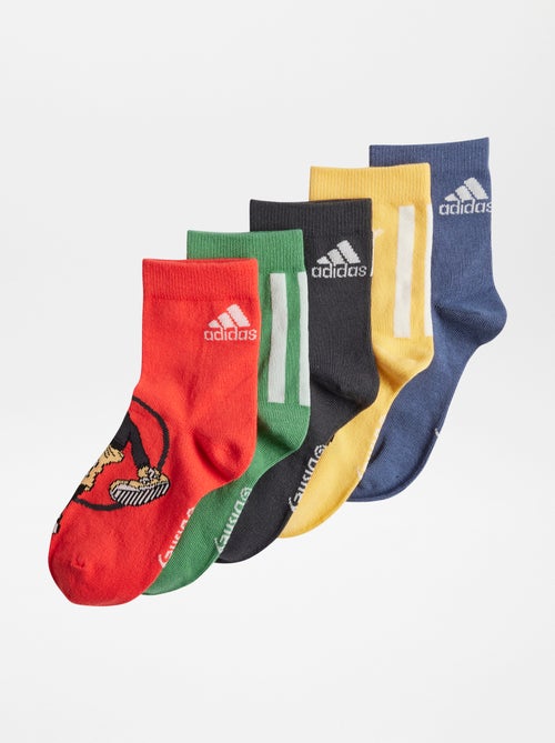 Lot de 5 paires de chaussettes 'Disney' 'adidas' - Kiabi