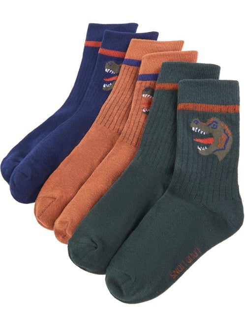Lot de 5 paires de chaussettes enfant en coton - vidaxl - Kiabi