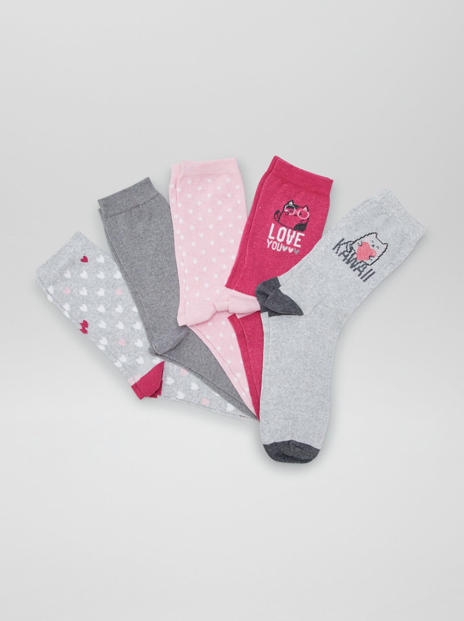 Chaussettes Capybaras – Lot De 5 Paires En Coton Mélangé | Confortables, Chaudes, Design Drôle Pour Femmes & Ados - 9