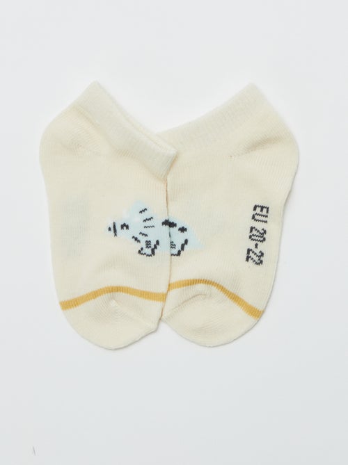 Lot de 5 paires de chaussettes invisibles - Kiabi