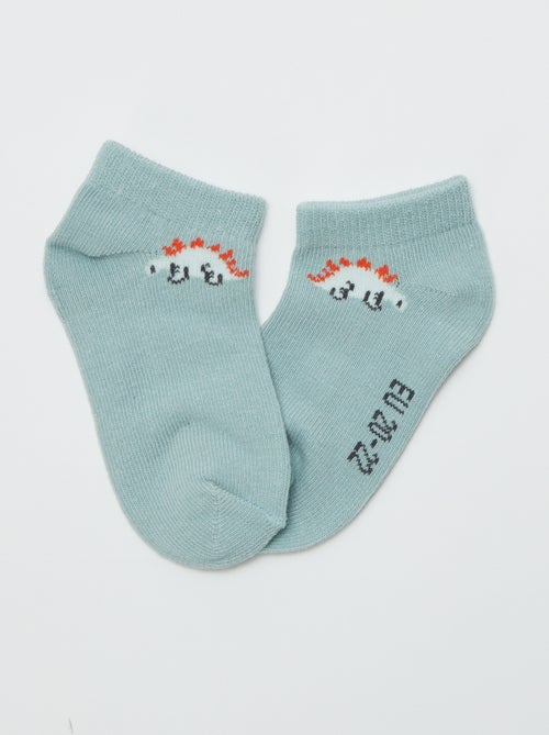 Lot de 5 paires de chaussettes invisibles - Kiabi