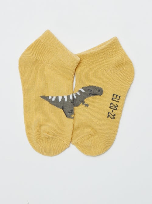 Lot de 5 paires de chaussettes invisibles - Kiabi