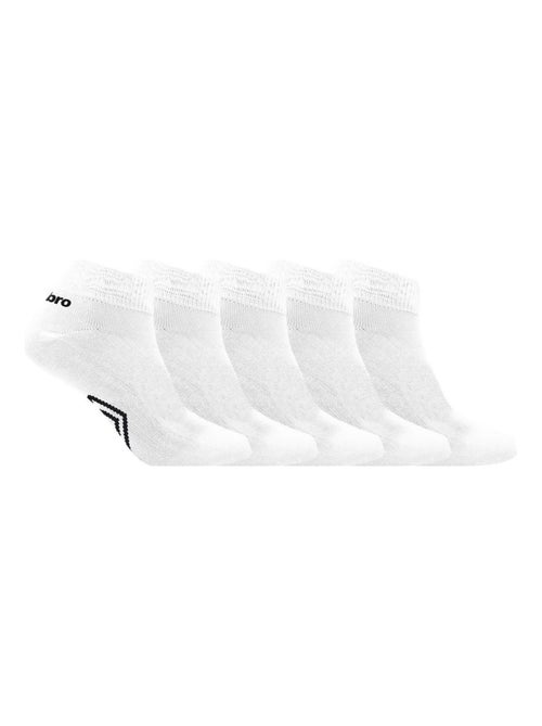 Lot de 5 Paires de Chaussettes Lowcuts Homme Umbro - Kiabi