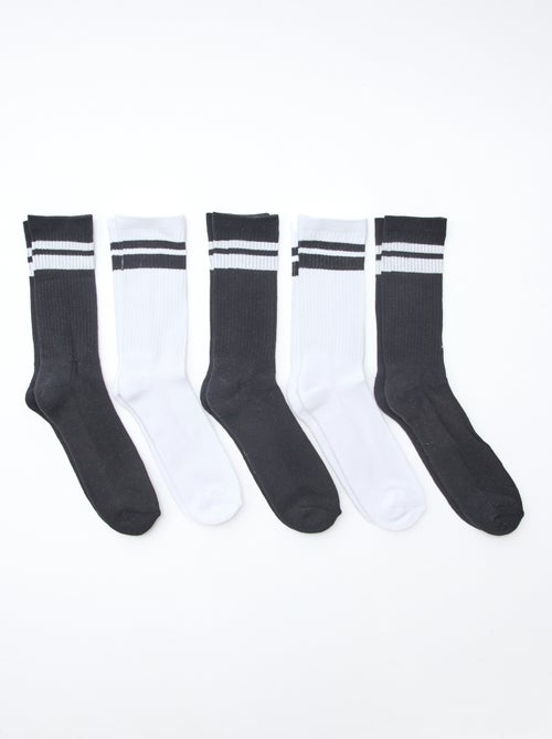 Lot de 5 paires de chaussettes - Kiabi