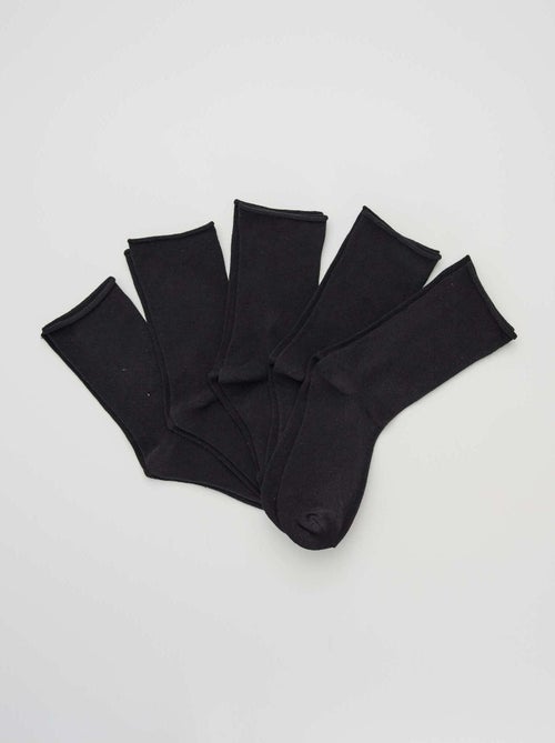 Lot de 5 paires de chaussettes - Kiabi