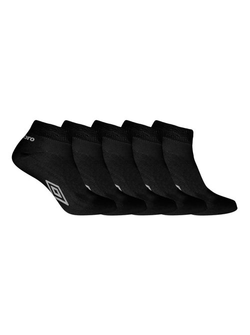 Lot de 5 Paires de Chaussettes Quarter Homme Umbro - Kiabi