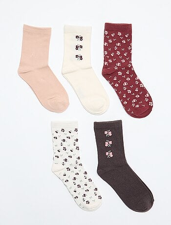 Lot de 5 paires de chaussettes