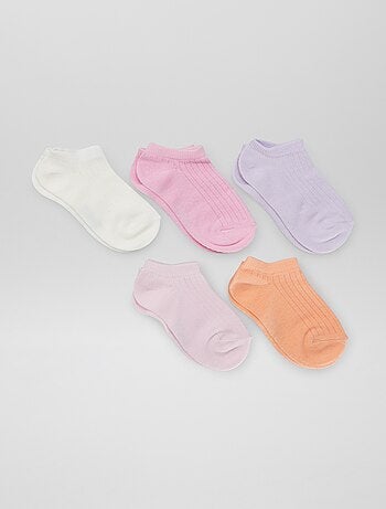 3 Paires De Petits Collants Pour Fille 2-4 Ans - Rose - L'eggs - Neufs Avec étiquettes