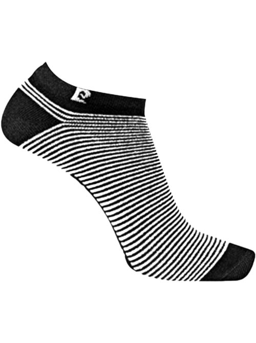 Lot de 5 paires de chaussettes tiges courtes rayées modèle pc 0373 pierre cardin - Kiabi