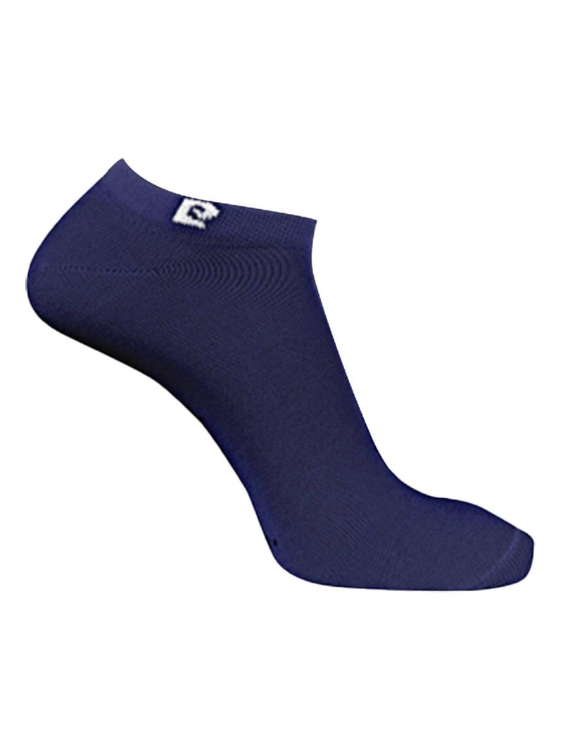 Lot de 5 Paires de chaussettes tiges courtes unies modèle PC 0372 Pierre Cardin Noir Gris - Kiabi