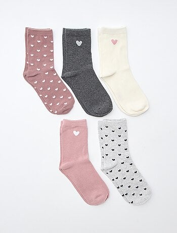 Lot de 5 paires de chaussettes