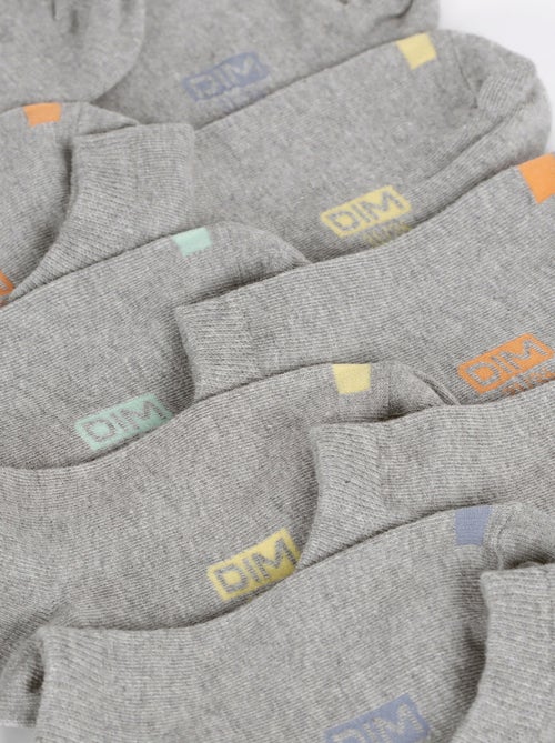 Lot de 5 paires de socquettes courtes EcoDim - Kiabi