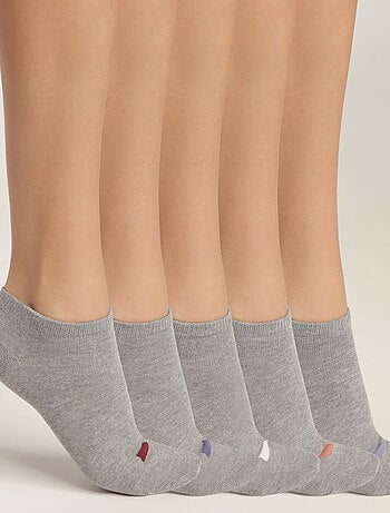 Lot de 5 paires de socquettes courtes