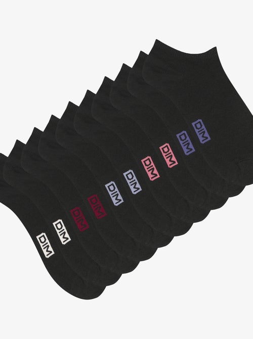 Lot de 5 paires de socquettes courtes - Kiabi