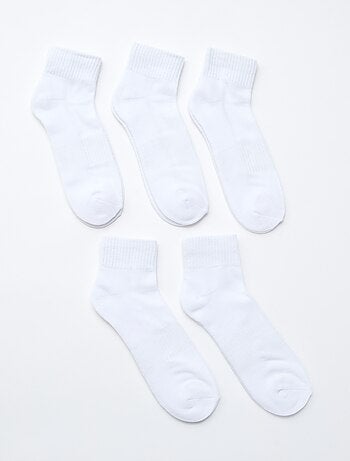 Lot de 5 paires de socquettes de sport