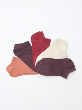 Lot de 5 paires invisibles