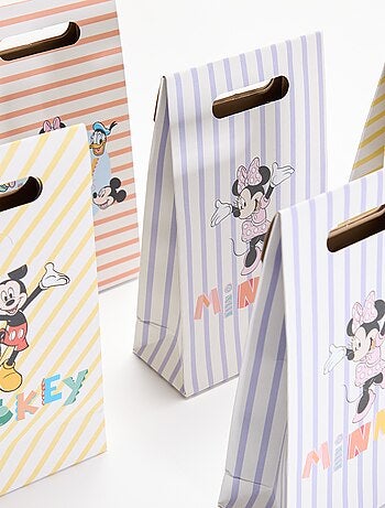 Lot de 5 petits sacs d'emballage cadeau