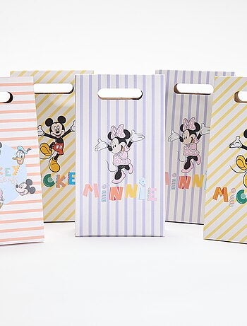 Lot de 5 petits sacs d'emballage cadeau