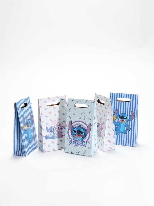 Lot de 5 pochettes cadeaux 'Stitch' de 'Disney' - Kiabi
