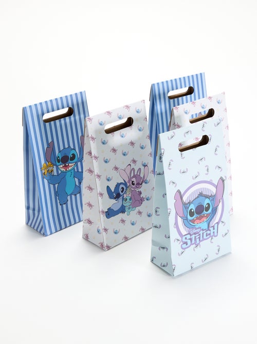 Lot de 5 pochettes cadeaux 'Stitch' de 'Disney' - Kiabi