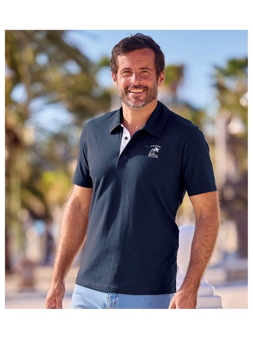 Lot de 5 Polos Pacific Island  - ATLAS FOR MEN - Kiabi