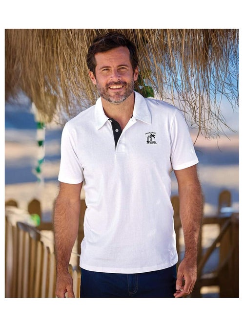 Lot de 5 Polos Pacific Island  - ATLAS FOR MEN - Kiabi