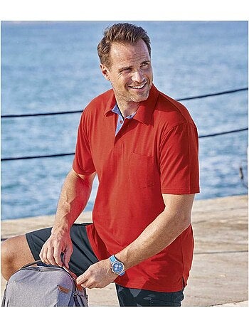 Lot de 5 Polos Unis Fantaisie - ATLAS FOR MEN