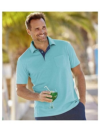 Lot de 5 Polos Unis Summer - ATLAS FOR MEN