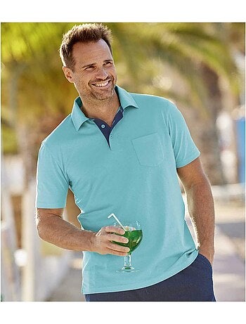Lot de 5 Polos Unis Summer - ATLAS FOR MEN
