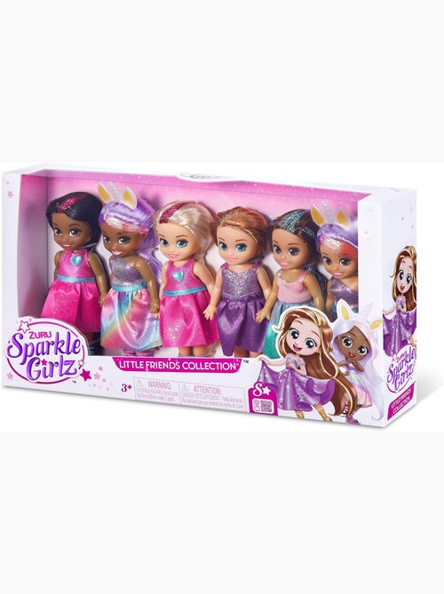 Lot De 5 Poupées Sparkle Girlz - Zuru - Kiabi
