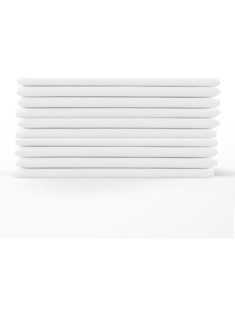 Lot de 5 protège matelas jetables, par Soleil Ocre Blanc - Kiabi