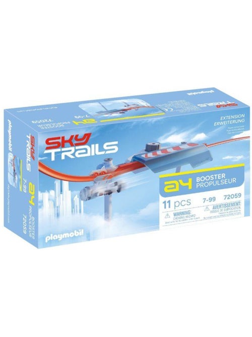 Lot de 5 rails/pinces + bouton réhausseur sky trails - playmobil - Kiabi