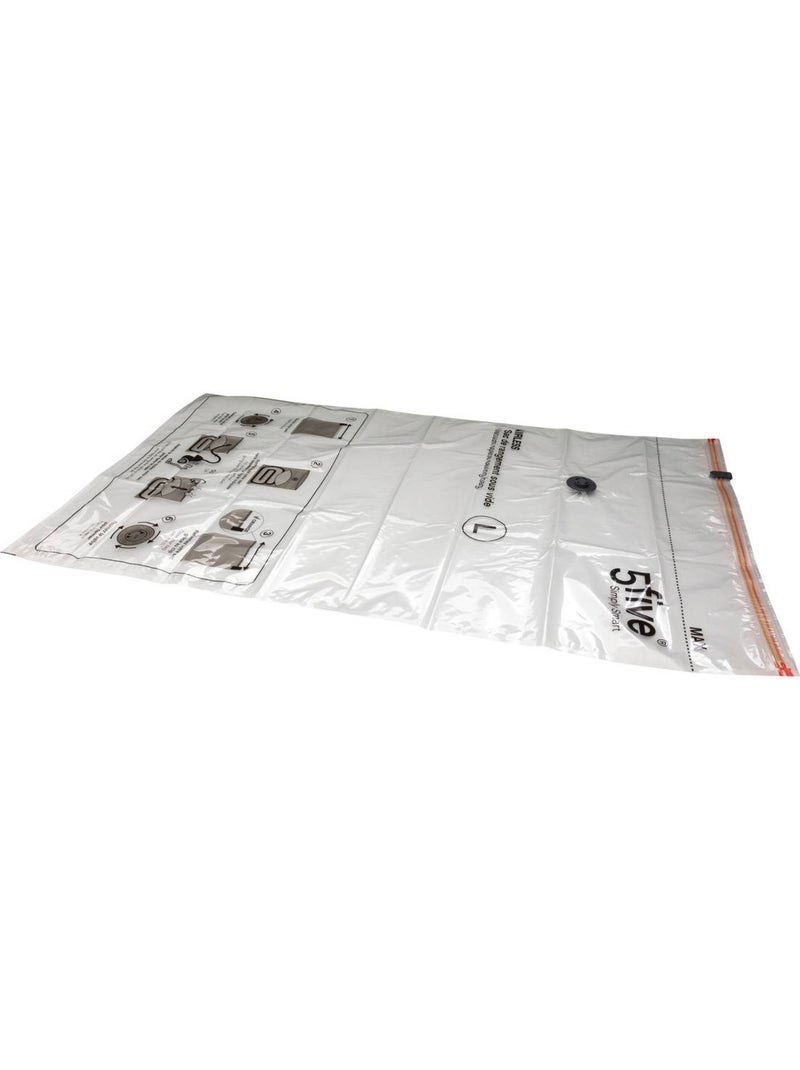 Lot de 5 sacs compresseurs air Transparent - Kiabi