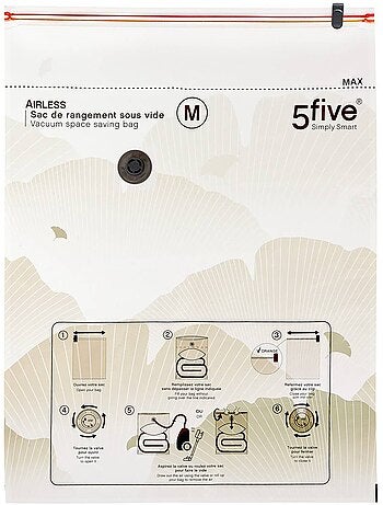 Lot de 5 sacs compresseurs airless