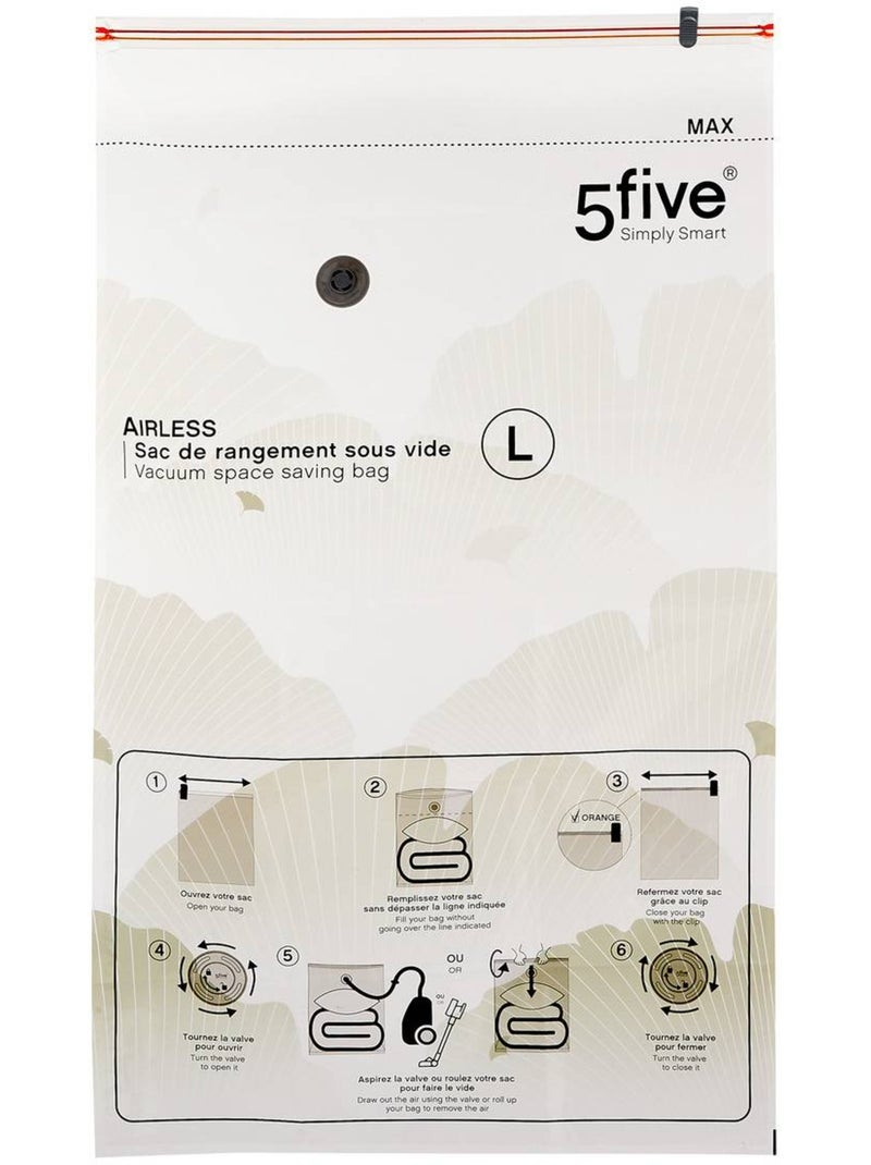 Lot de 5 sacs compresseurs airless Vert clair - Kiabi