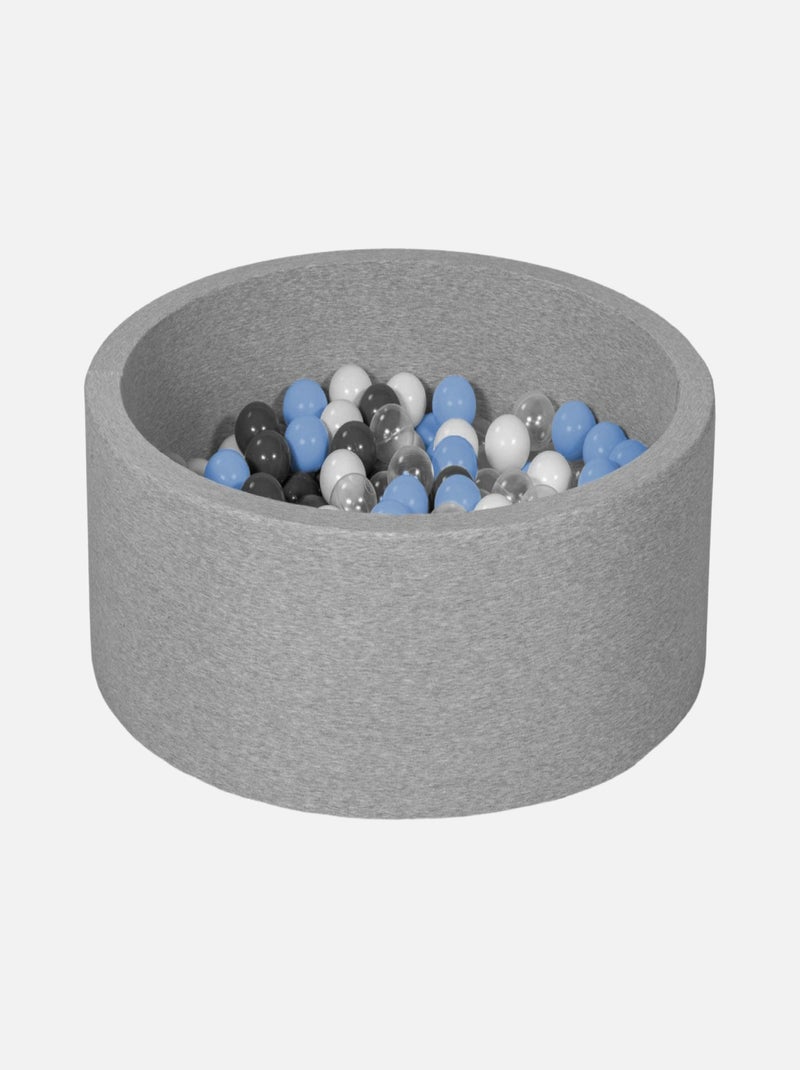 Lot de 5 sacs de 100 balles de jeu ou de piscine - Monsieur Bébé Bleu - Kiabi