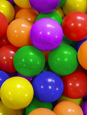 Lot de 5 sacs de 100 balles de jeu ou de piscine - Monsieur Bébé