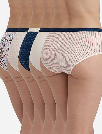 Lot de 5 Shorties Les Pockets Coton