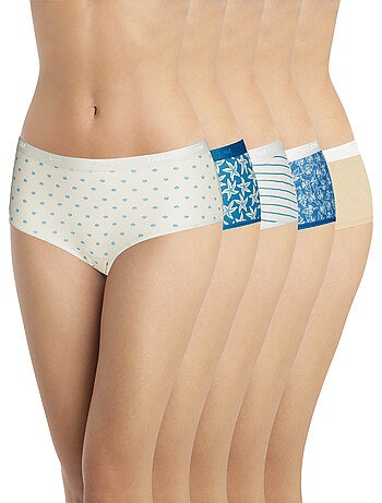 Lot de 5 Shorties Les Pockets Coton