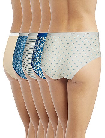 Lot de 5 Shorties Les Pockets Coton