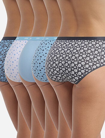 Lot de 5 Shorties Les Pockets Coton